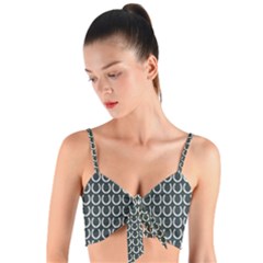 Pattern 233 Woven Tie Front Bralet by GardenOfOphir