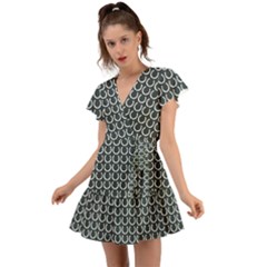 Pattern 233 Flutter Sleeve Wrap Dress by GardenOfOphir