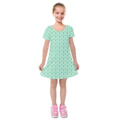 Pattern 235 Kids  Short Sleeve Velvet Dress by GardenOfOphir