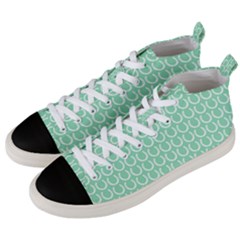 Pattern 235 Men s Mid-top Canvas Sneakers by GardenOfOphir