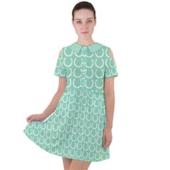 Pattern 235 Short Sleeve Shoulder Cut Out Dress  by GardenOfOphir