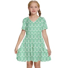 Pattern 235 Kids  Short Sleeve Tiered Mini Dress by GardenOfOphir