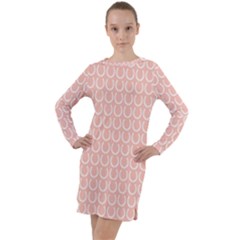 Pattern 236 Long Sleeve Hoodie Dress by GardenOfOphir