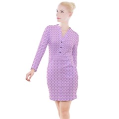 Pattern 237 Button Long Sleeve Dress by GardenOfOphir