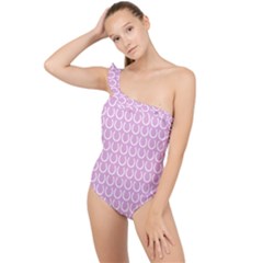 Pattern 237 Frilly One Shoulder Swimsuit by GardenOfOphir