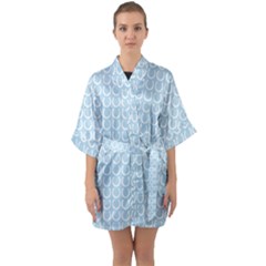 Pattern 238 Half Sleeve Satin Kimono  by GardenOfOphir