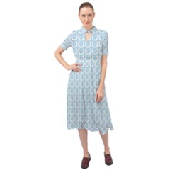 Pattern 238 Keyhole Neckline Chiffon Dress by GardenOfOphir