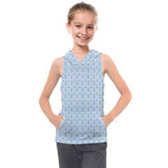 Pattern 238 Kids  Sleeveless Hoodie by GardenOfOphir