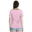 Pattern 239 V-Neck Flutter Sleeve Top View2