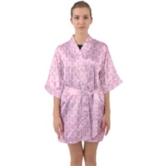 Pattern 239 Half Sleeve Satin Kimono  by GardenOfOphir