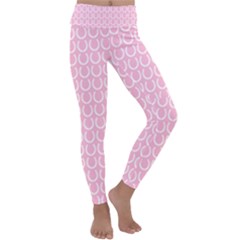 Pattern 239 Kids  Lightweight Velour Classic Yoga Leggings by GardenOfOphir