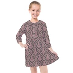 Pattern 242 Kids  Quarter Sleeve Shirt Dress by GardenOfOphir