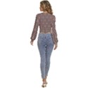 Pattern 242 Long Sleeve Deep-V Velour Top View4