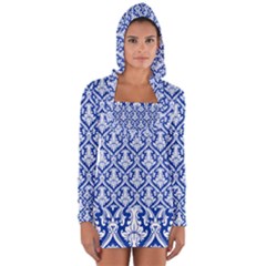 Pattern 240 Long Sleeve Hooded T-shirt by GardenOfOphir