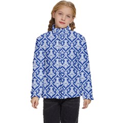 Pattern 240 Kids  Puffer Bubble Jacket Coat by GardenOfOphir