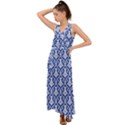 Pattern 240 V-Neck Chiffon Maxi Dress View1