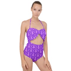 Pattern 245 Scallop Top Cut Out Swimsuit by GardenOfOphir