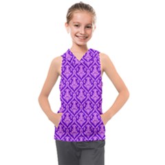 Pattern 245 Kids  Sleeveless Hoodie by GardenOfOphir