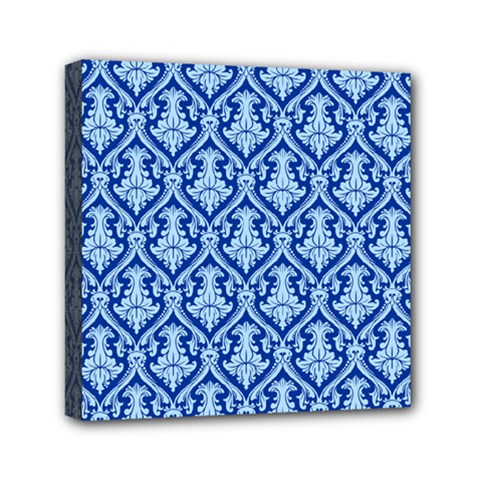 Pattern 244 Mini Canvas 6  X 6  (stretched) by GardenOfOphir