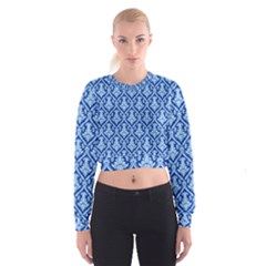 Pattern 244 Cropped Sweatshirt by GardenOfOphir