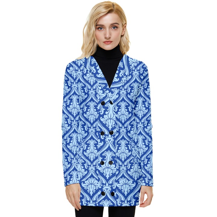 Pattern 244 Button Up Hooded Coat 