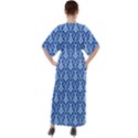 Pattern 244 V-Neck Boho Style Maxi Dress View2