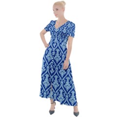 Pattern 244 Button Up Short Sleeve Maxi Dress by GardenOfOphir