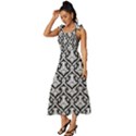 Pattern 246 Tie-Strap Tiered Midi Chiffon Dress View2