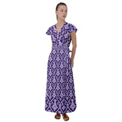 Pattern 247 Flutter Sleeve Maxi Dress by GardenOfOphir