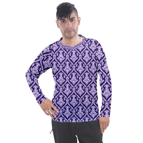 Pattern 247 Men s Pique Long Sleeve Tee by GardenOfOphir