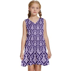 Pattern 247 Kids  Sleeveless Tiered Mini Dress by GardenOfOphir