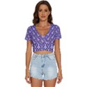 Pattern 247 V-Neck Crop Top View1