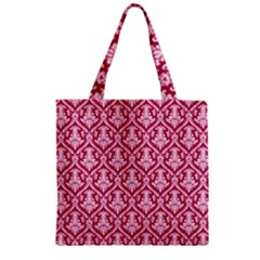 Pattern 248 Zipper Grocery Tote Bag by GardenOfOphir