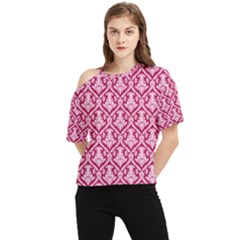 Pattern 248 One Shoulder Cut Out Tee by GardenOfOphir