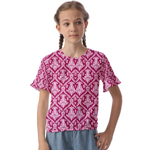 Pattern 248 Kids  Cuff Sleeve Scrunch Bottom Tee by GardenOfOphir