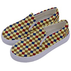 Pattern 249 Kids  Canvas Slip Ons by GardenOfOphir