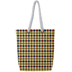 Pattern 249 Full Print Rope Handle Tote (small) by GardenOfOphir