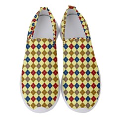 Pattern 249 Women s Slip On Sneakers by GardenOfOphir