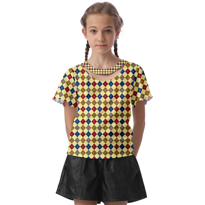 Pattern 249 Kids  Front Cut Tee