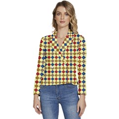 Pattern 249 Women s Long Sleeve Revers Collar Cropped Jacket