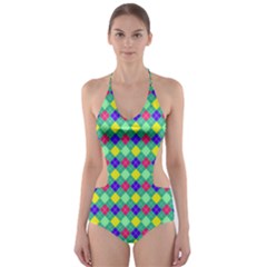 Pattern 250 Cut-out One Piece Swimsuit by GardenOfOphir