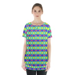 Pattern 250 Skirt Hem Sports Top by GardenOfOphir