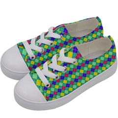 Pattern 250 Kids  Low Top Canvas Sneakers by GardenOfOphir