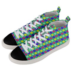 Pattern 250 Men s Mid-top Canvas Sneakers by GardenOfOphir