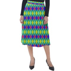 Pattern 250 Classic Velour Midi Skirt  by GardenOfOphir