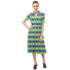 Pattern 250 Keyhole Neckline Chiffon Dress by GardenOfOphir