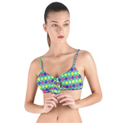 Pattern 250 Tie Up Cut Bikini Top by GardenOfOphir