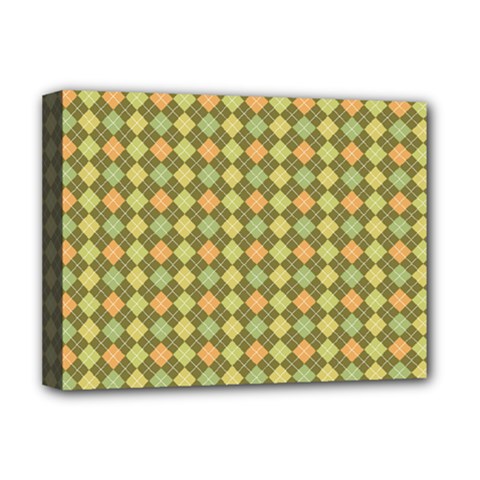 Pattern 251 Deluxe Canvas 16  X 12  (stretched)  by GardenOfOphir