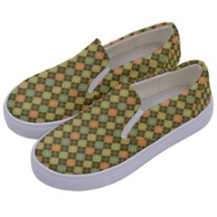 Pattern 251 Kids  Canvas Slip Ons by GardenOfOphir