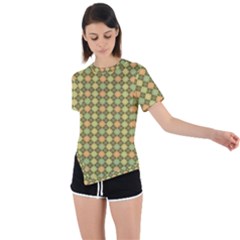 Pattern 251 Asymmetrical Short Sleeve Sports Tee by GardenOfOphir